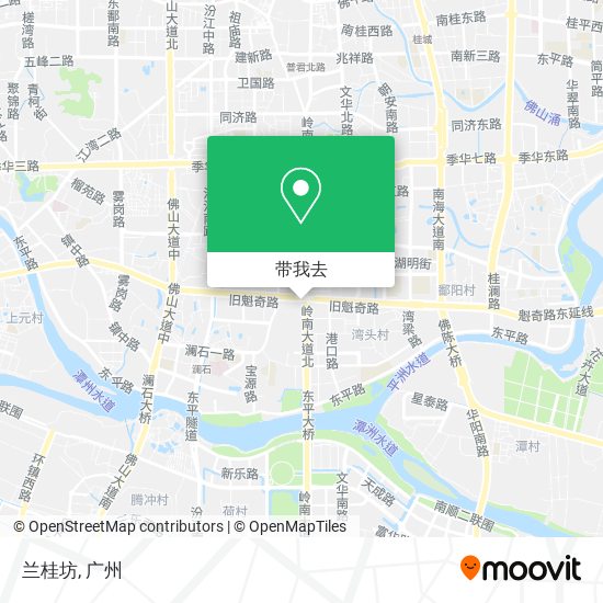 兰桂坊地图
