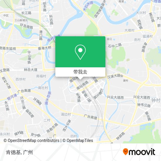 肯德基地图
