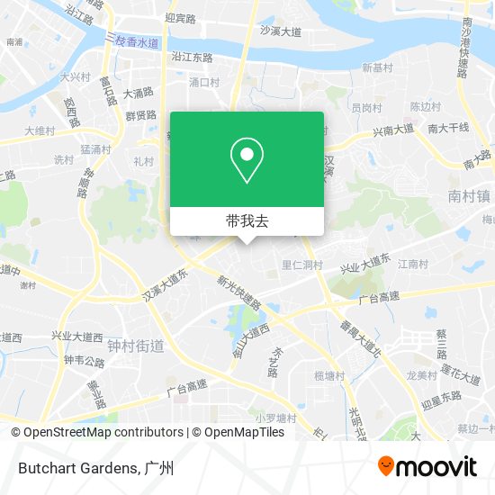 Butchart Gardens地图