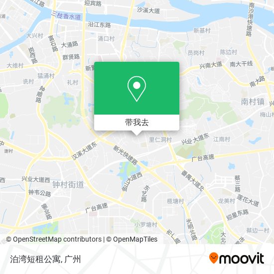泊湾短租公寓地图