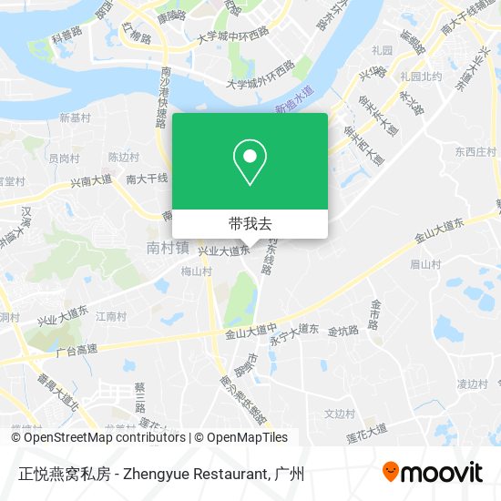 正悦燕窝私房 - Zhengyue Restaurant地图