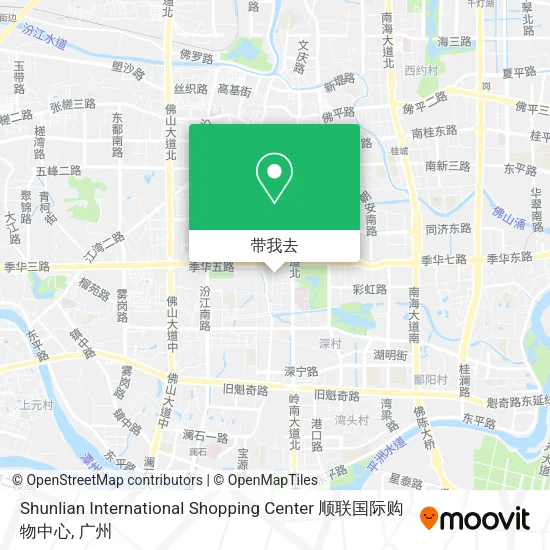 Shunlian International Shopping Center 顺联国际购物中心地图