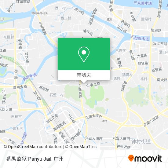 番禺监狱 Panyu Jail地图
