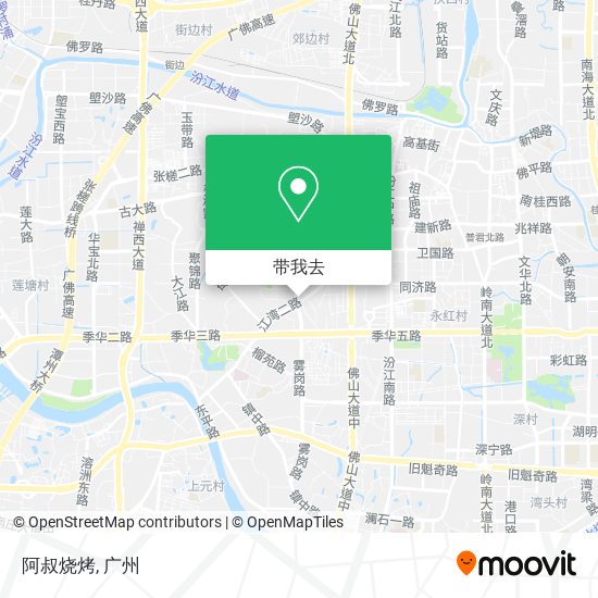 阿叔烧烤地图