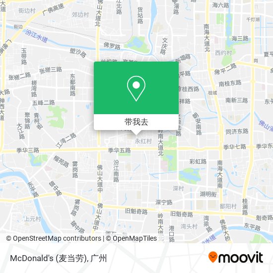 McDonald's (麦当劳)地图