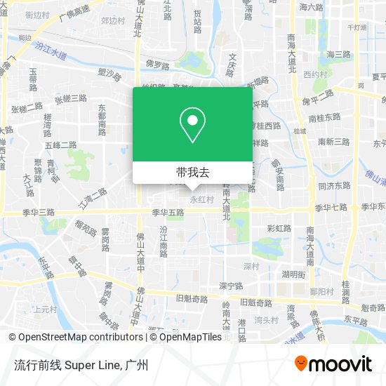 流行前线 Super Line地图