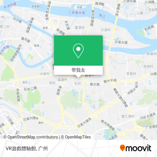 VR遊戲體驗館地图