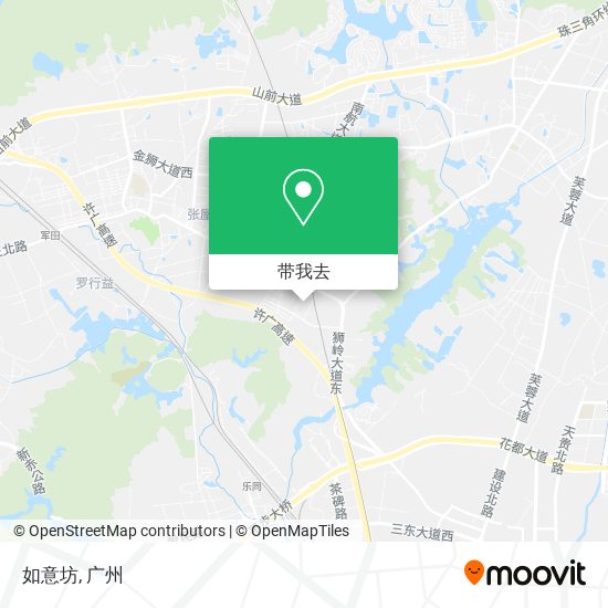 如意坊地图