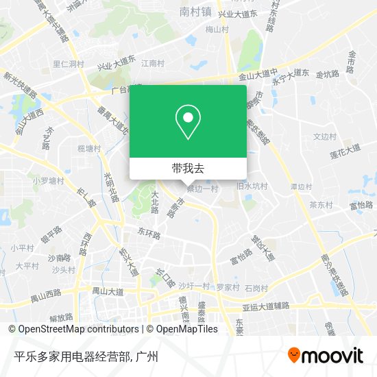 平乐多家用电器经营部地图