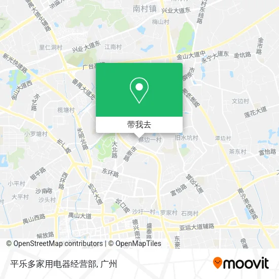 平乐多家用电器经营部地图