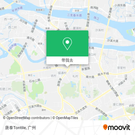 唐泰Tontile地图