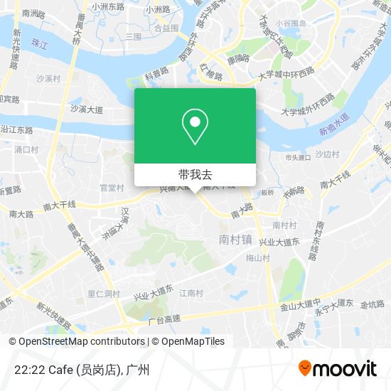 22:22 Cafe (员岗店)地图