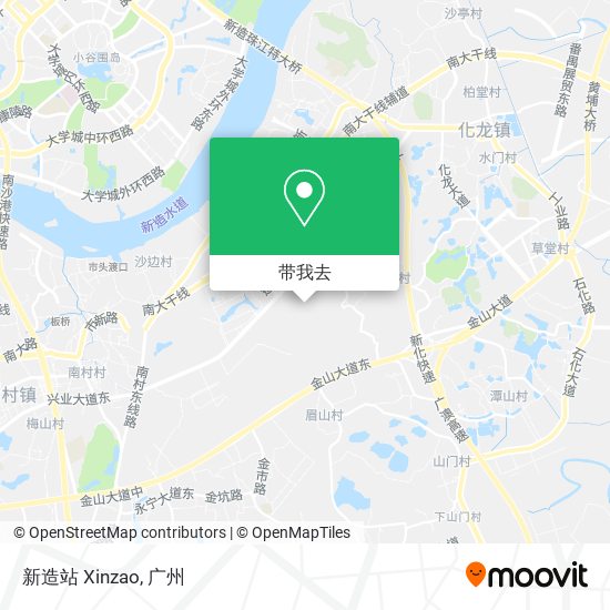 新造站 Xinzao地图