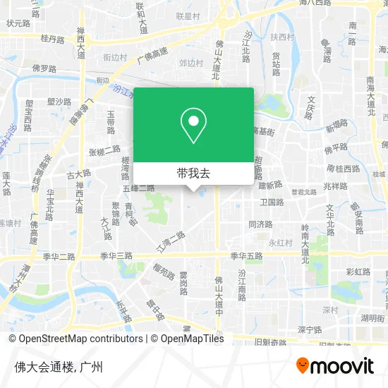 佛大会通楼地图