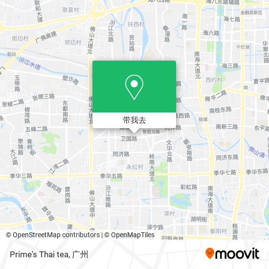 Prime's Thai tea地图