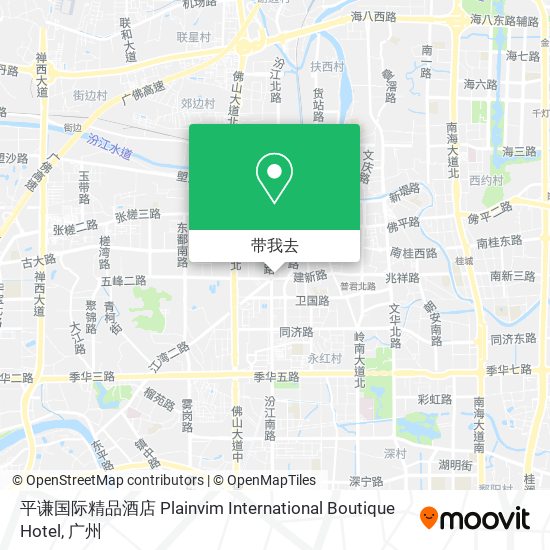 平谦国际精品酒店 Plainvim International Boutique Hotel地图