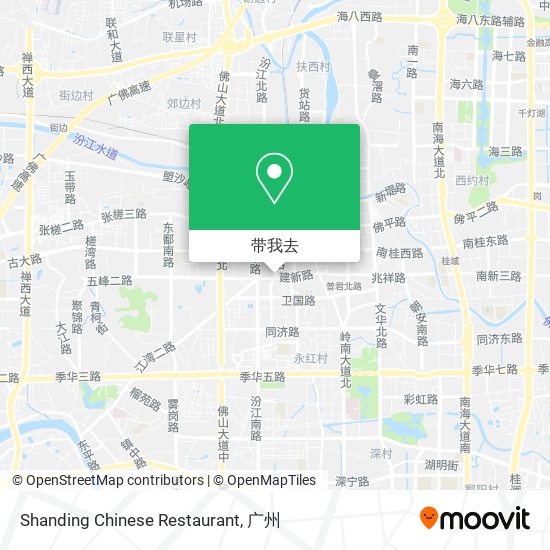Shanding Chinese Restaurant地图