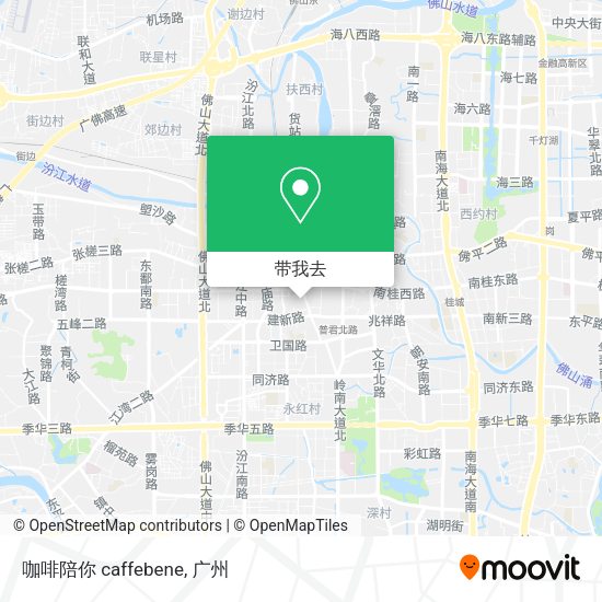 咖啡陪你 caffebene地图