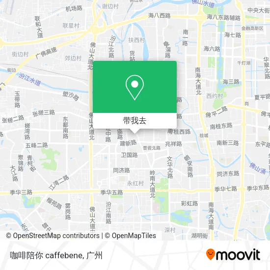 咖啡陪你 caffebene地图