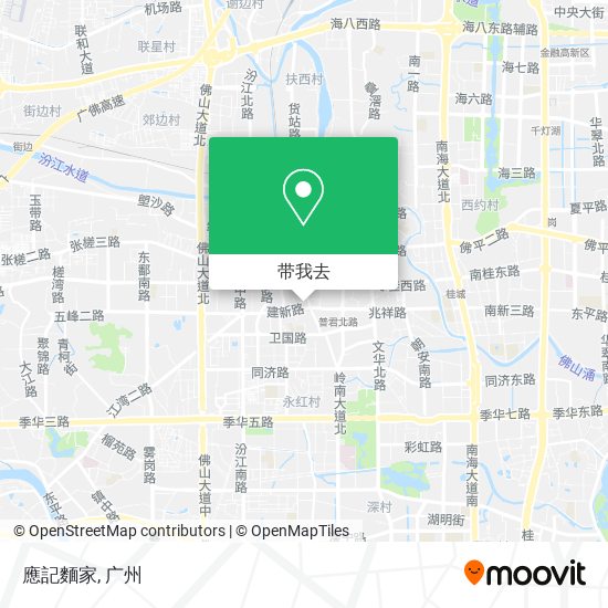 應記麵家地图