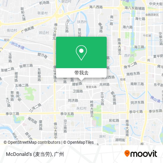 McDonald's (麦当劳)地图