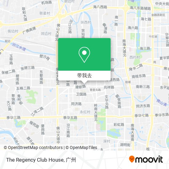 The Regency Club House地图
