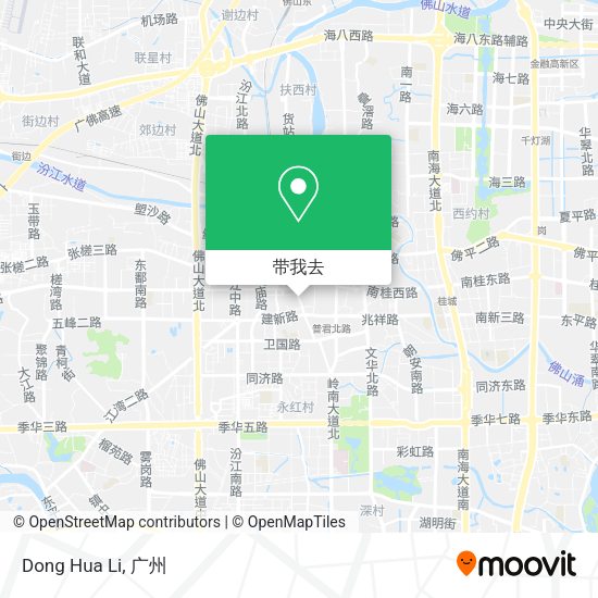 Dong Hua Li地图