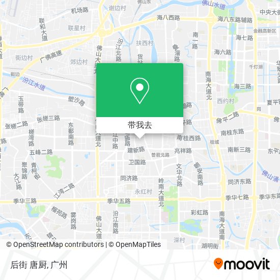 后街 唐厨地图