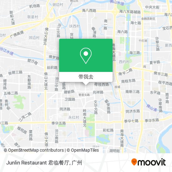 Junlin Restaurant 君临餐厅地图
