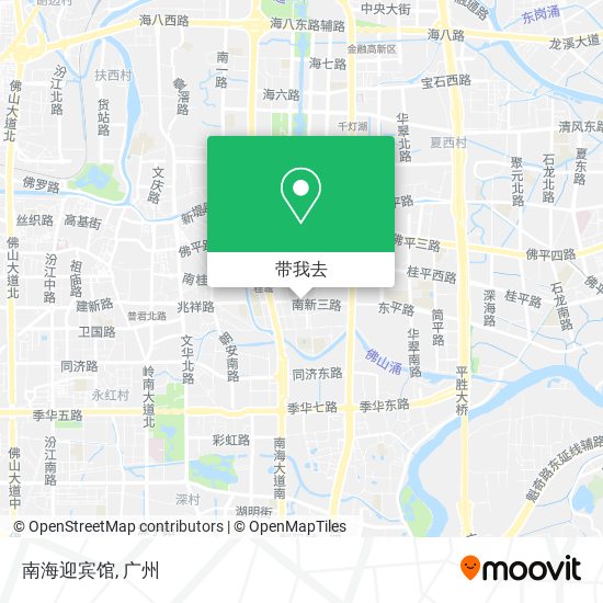 南海迎宾馆地图