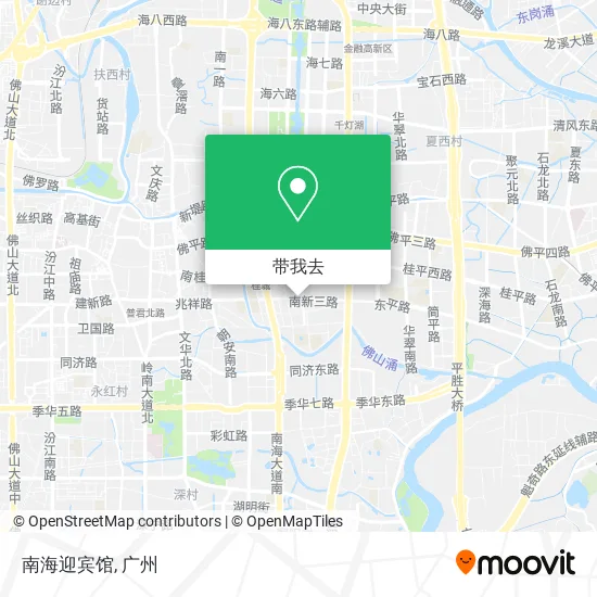 南海迎宾馆地图