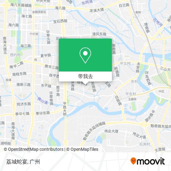 荔城蛇宴地图