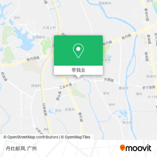 丹灶邮局地图