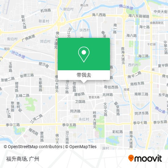 福升商场地图