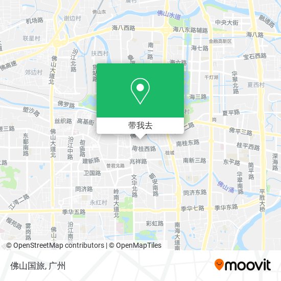 佛山国旅地图