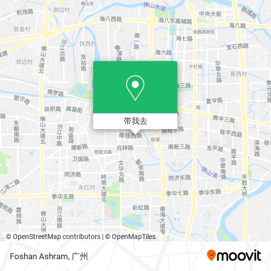 Foshan Ashram地图