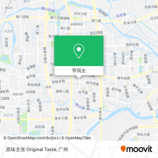 原味主张 Original Taste地图