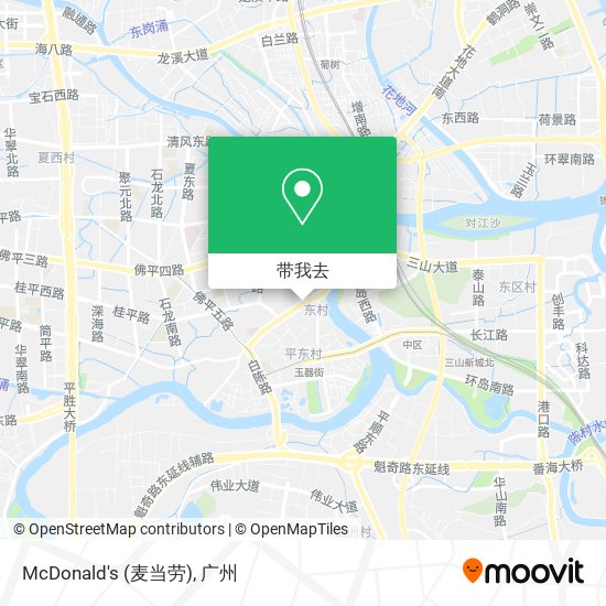 McDonald's (麦当劳)地图