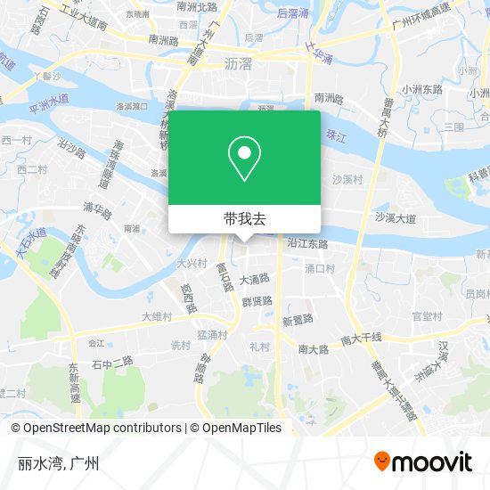 丽水湾地图