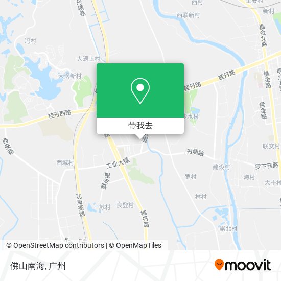 佛山南海地图