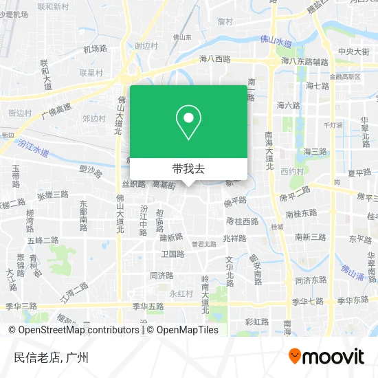 民信老店地图
