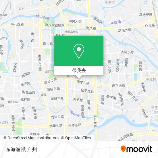 东海渔邨地图