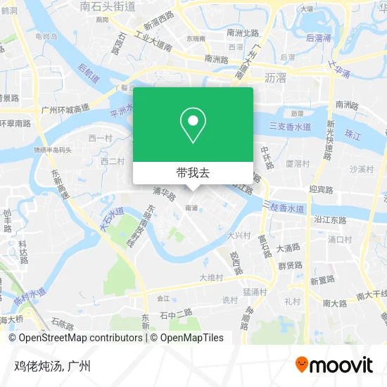 鸡佬炖汤地图
