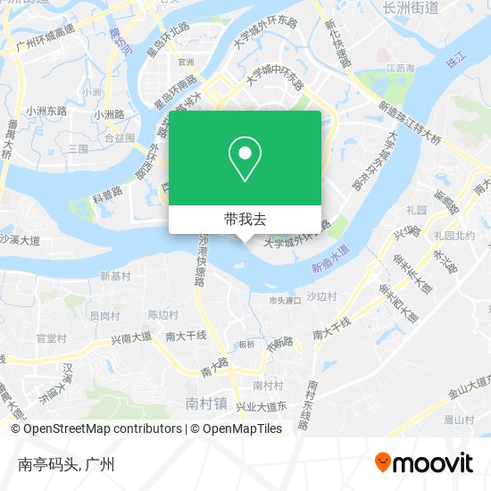 南亭码头地图