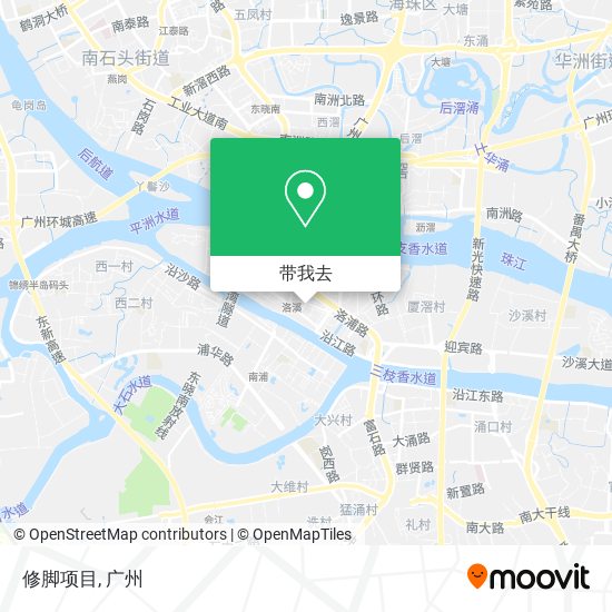 修脚项目地图