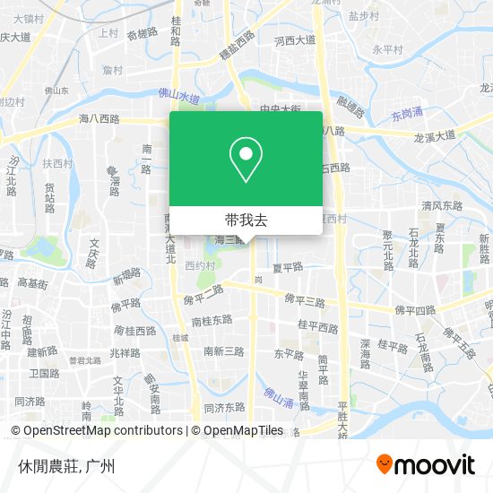 休閒農莊地图