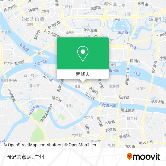 周记茗点居地图