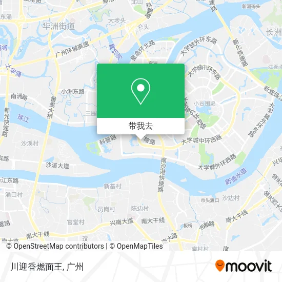 川迎香燃面王地图
