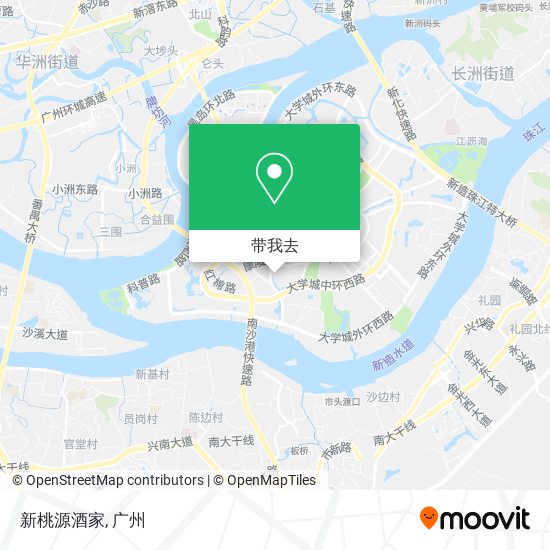 新桃源酒家地图