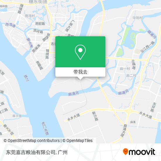 东莞嘉吉粮油有限公司地图